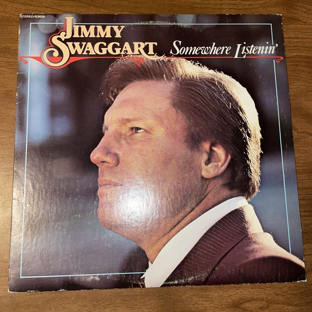 Vintage Jimmy Swaggart - Somewhere Listenin' Vinyl LP, Jim Records, 1978 Gospel